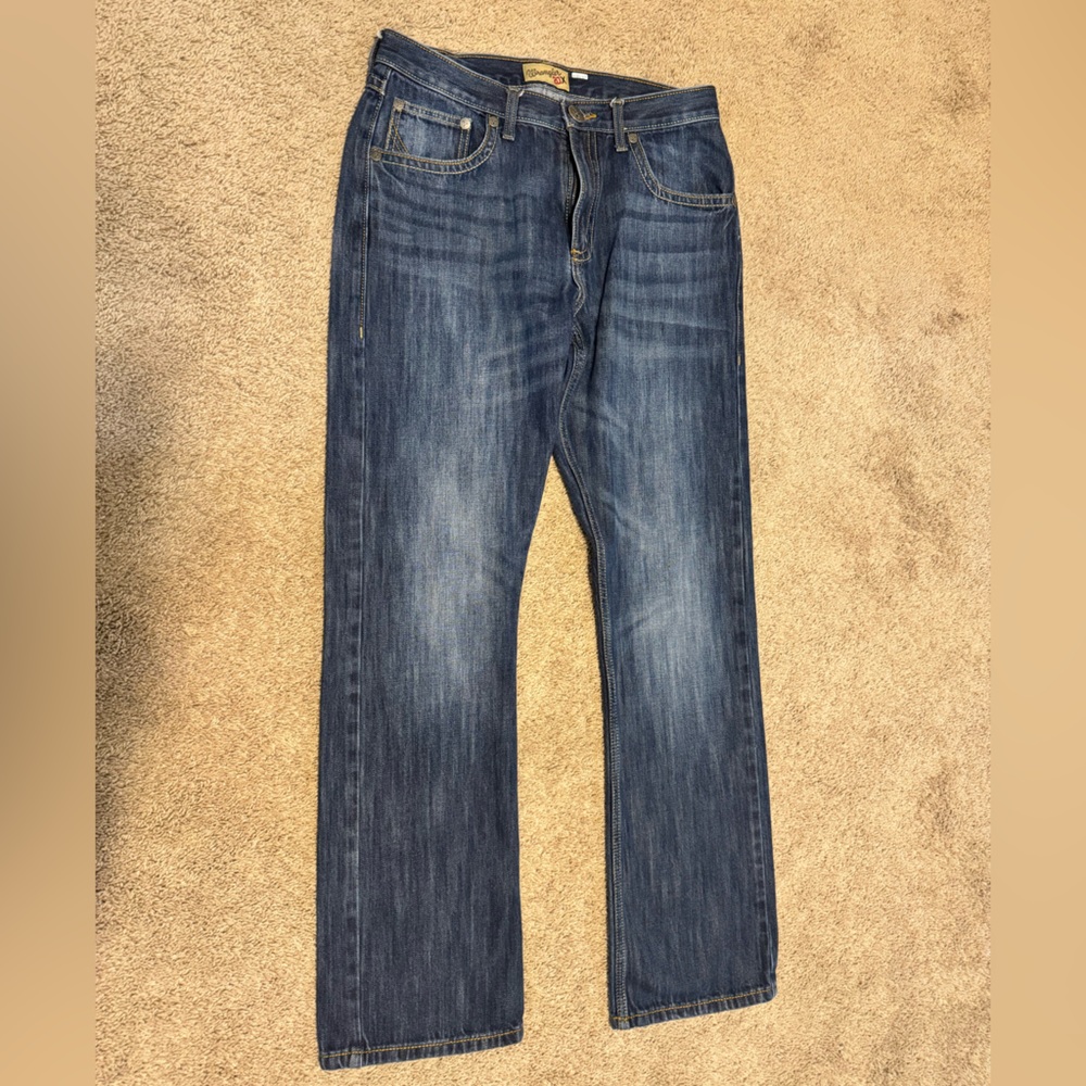 Wrangler Men's Dark Blue 20X Jeans